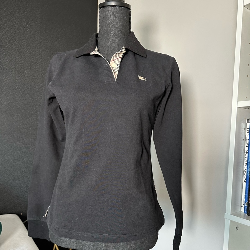 Burberry Long Sleeve Polo